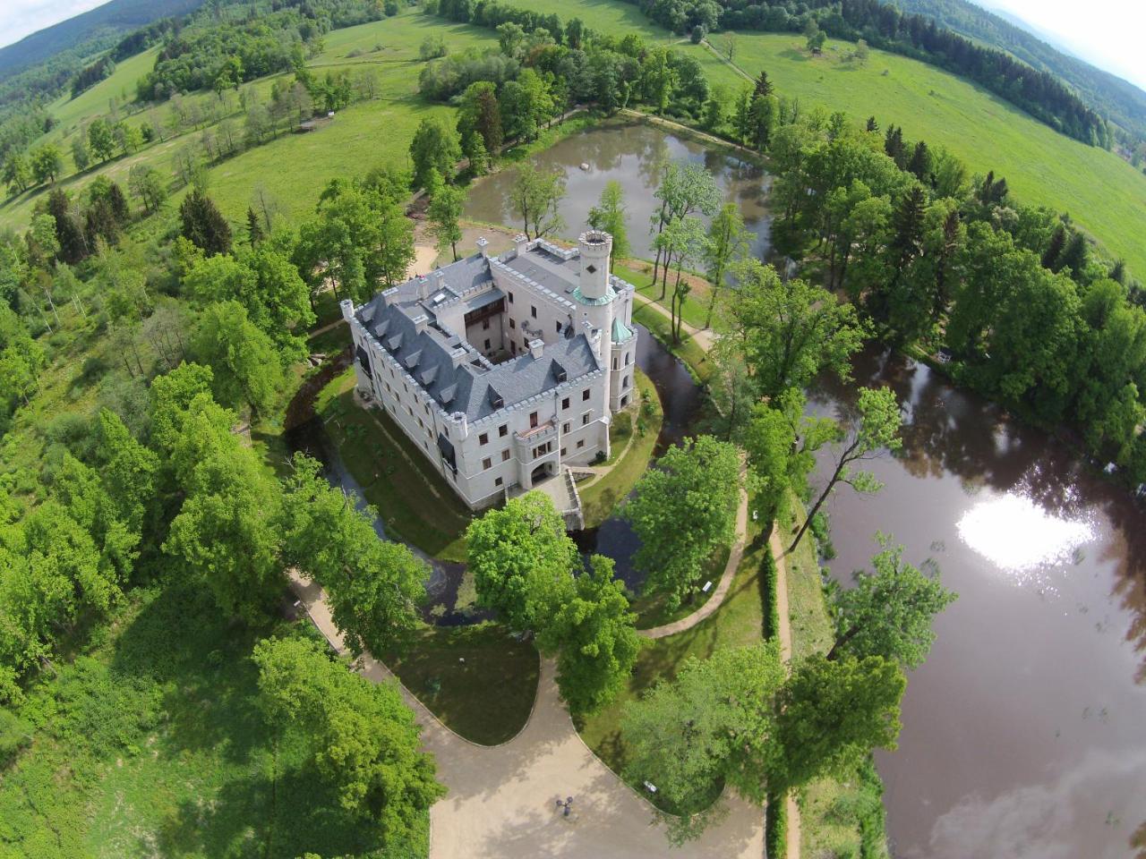 Zamek Karpniki Schloss Fischbach Lomnica  Luaran gambar